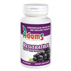 Resveratrol 50mg 30cps, Adams Visison (Farmacia XMED)